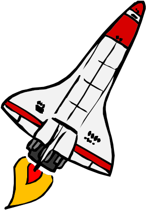 Cartoon Space Ship (420x549), Png Download