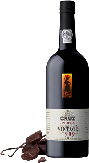 Vintage Port - Porto Cruz Vintage Port 2007 (329x571), Png Download