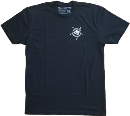 T-shirt Men's Division Of Skate Colorado Pentagram - Colorado (450x599), Png Download
