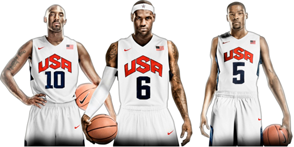 Kd Lebron And Kobe (573x286), Png Download