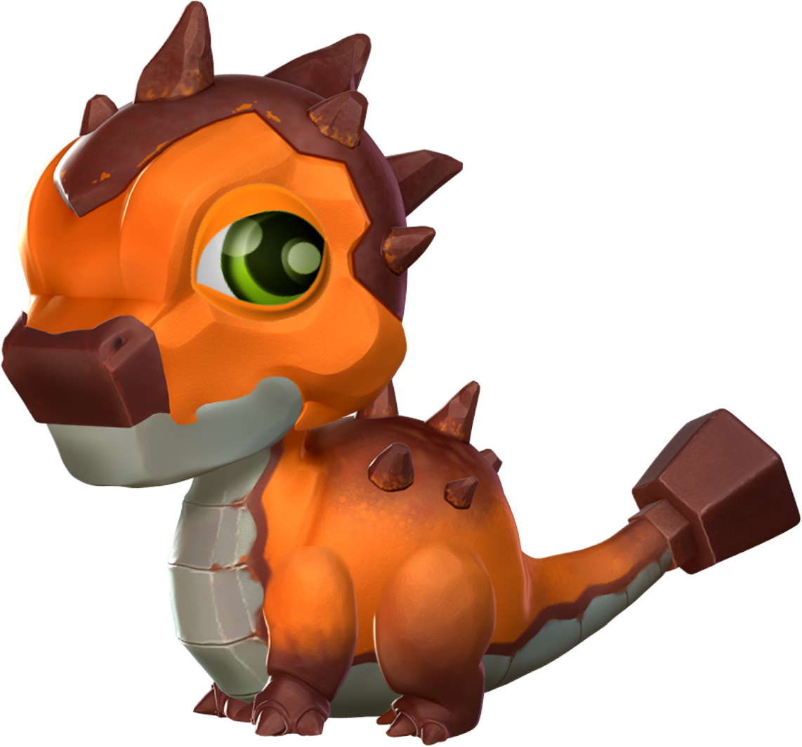 Rust Dragon Baby - Dragon Mania Legends Dragon Bébé (1142x1064), Png Download