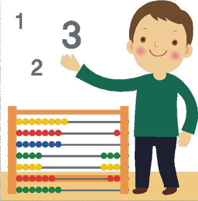 Math For Kids - Cover Page Ideas For Maths (394x400), Png Download