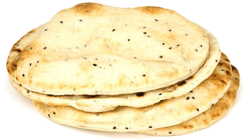 Naan Bread Png Free Download - Naan Bread No Background (505x300), Png Download