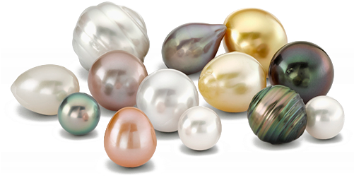 Artistry In Gold Birthstones - Rough Pearls (500x300), Png Download