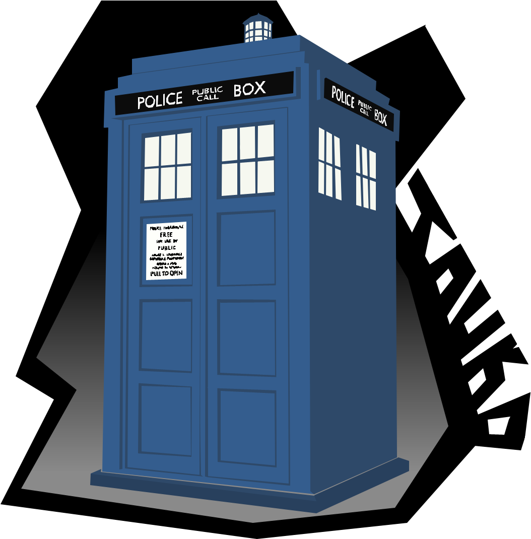 Tardis - Doctor Who Tardis (1068x1101), Png Download