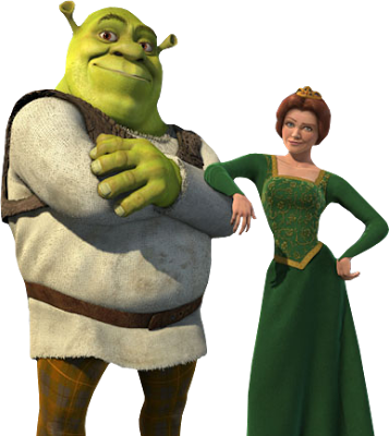 Shrek Fiona Shrek Dreamworks, Dreamworks Animation, - Shrek: The Complete Story (357x400), Png Download