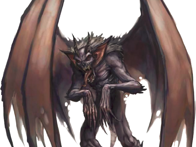Demon Png Transparent Images - Flying Demon D&d (640x480), Png Download