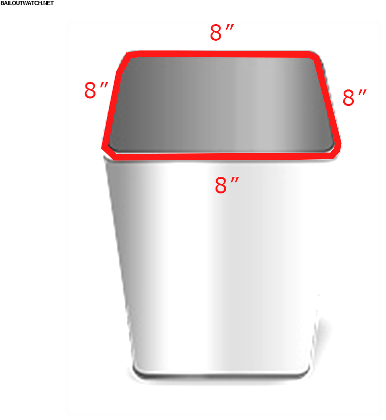 Tall Trash Can Narrow Trash Can Tall Slim Trash Can - Small Appliance (900x900), Png Download