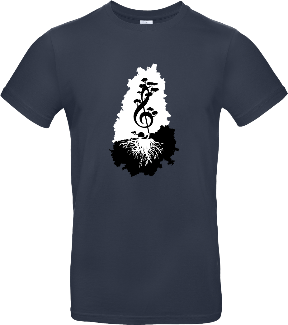 Lone Lobo Treble Clef T-shirt B&c Exact - Risk Is Our Business Shirt (1044x1044), Png Download