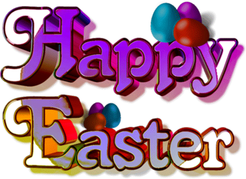 Happy Easter - Happy Easter Transparents Logo (500x363), Png Download
