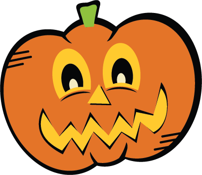 Jack O Lantern Svg Cut File For Scrapbooking Pumpkin - Jack O Lantern Png Transparent Background (405x351), Png Download