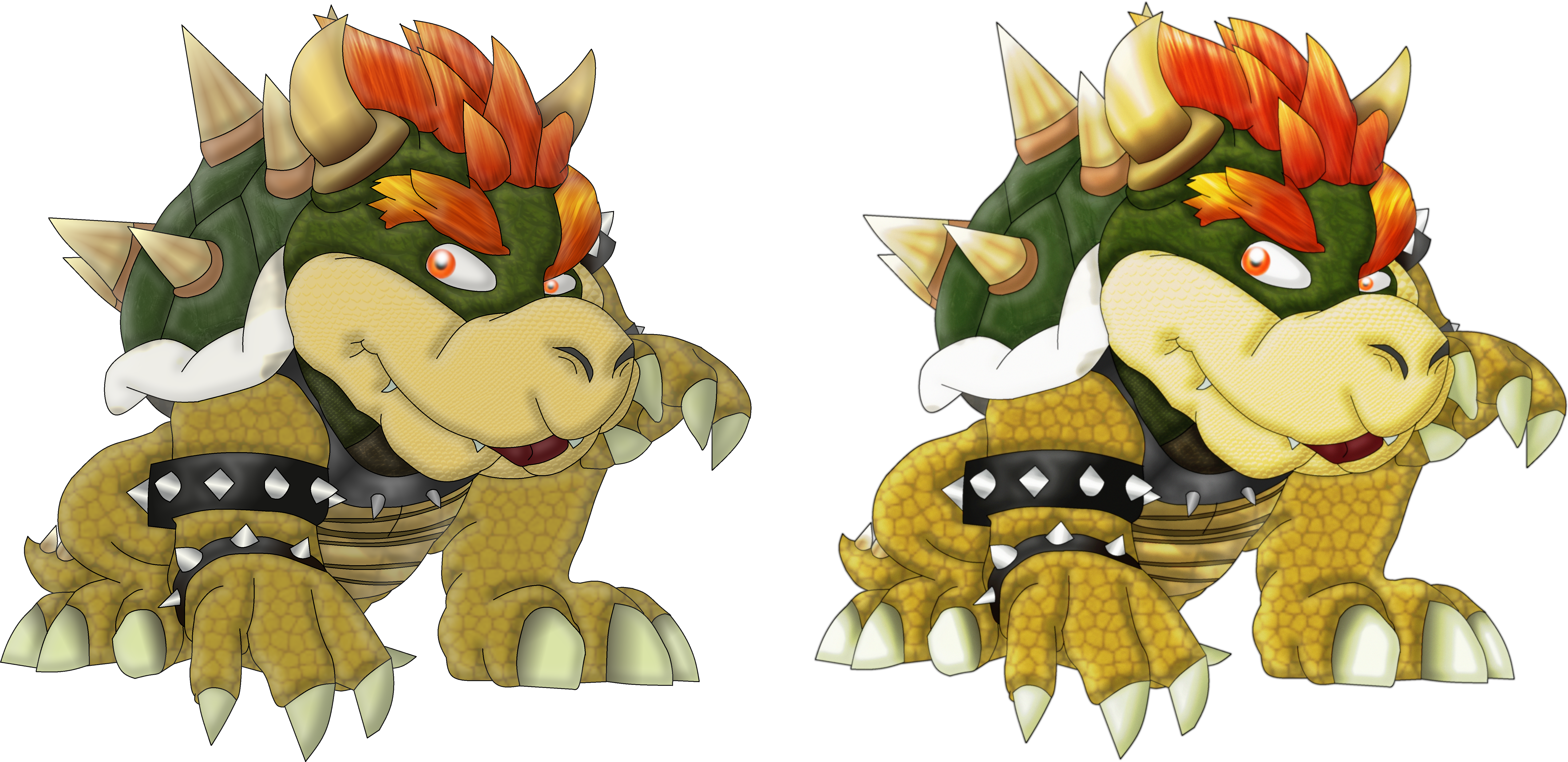 Bowser Png (6757x3439), Png Download