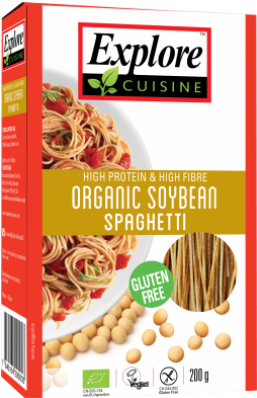 Edamame Spaghetti 200g By Explore Cuisine (410x410), Png Download