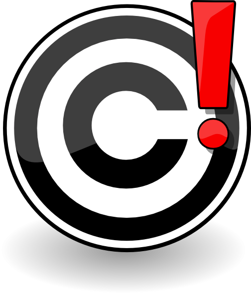 Copyright Problem Clipart Png For Web (504x588), Png Download