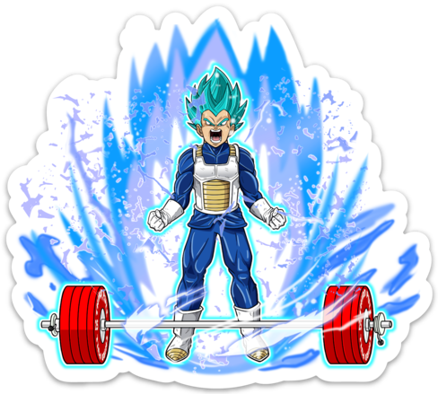 Super Saiyan Part 2- Sticker - Super Saiyan (488x439), Png Download