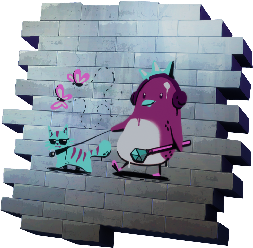 Royal Stroll - Fortnite Do It Spray (1100x1100), Png Download