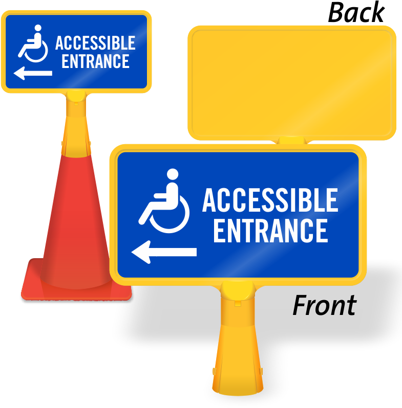 Accessible Entrance (cb 1032 L) Learn More - Manhattan Mini Storage Ads Mets (800x800), Png Download