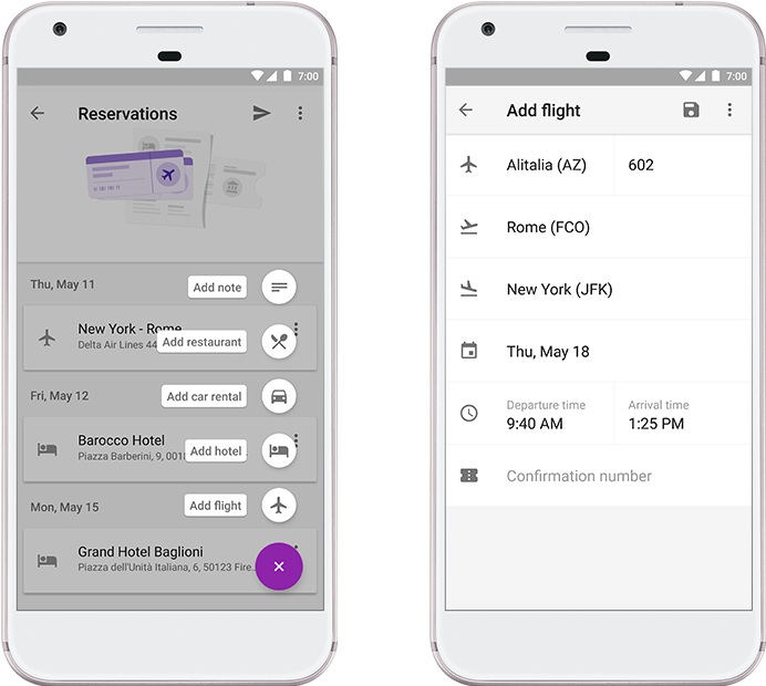 Google Trips Static Post 0000 Blog Post - Google Trips (1000x725), Png Download