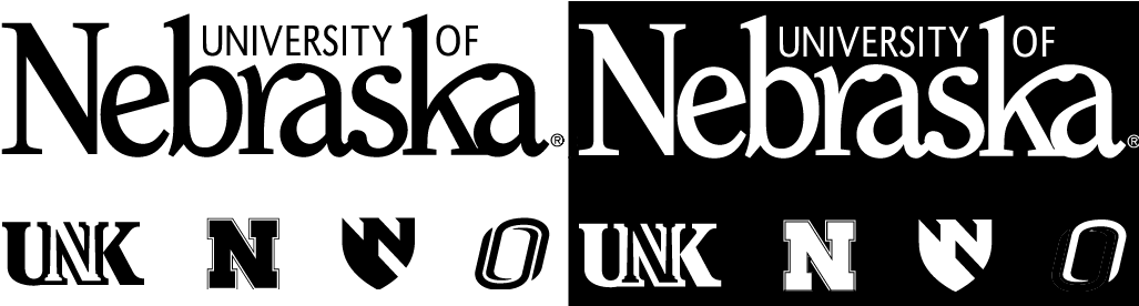 University Lockup Logo Vertical - Lxg University Of Nebraska - 8000 Mah Travel Charger (1037x275), Png Download