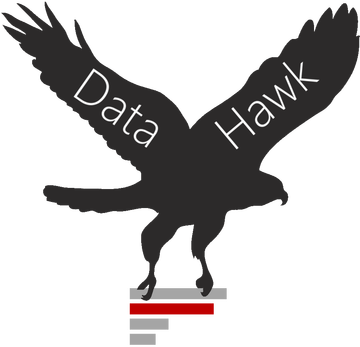 Hawk Clip Art Black And White (359x359), Png Download