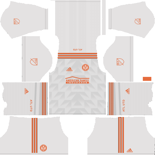 Atlanta United Fc 2018 Away Kit Dream League Soccer - Dream League Soccer Kits Psg 2019 (509x510), Png Download