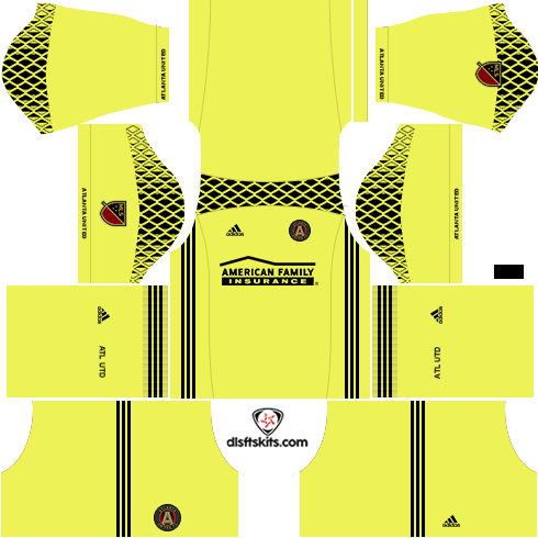 Atlanta United Fc 2017-2018 Gk Kit (490x490), Png Download