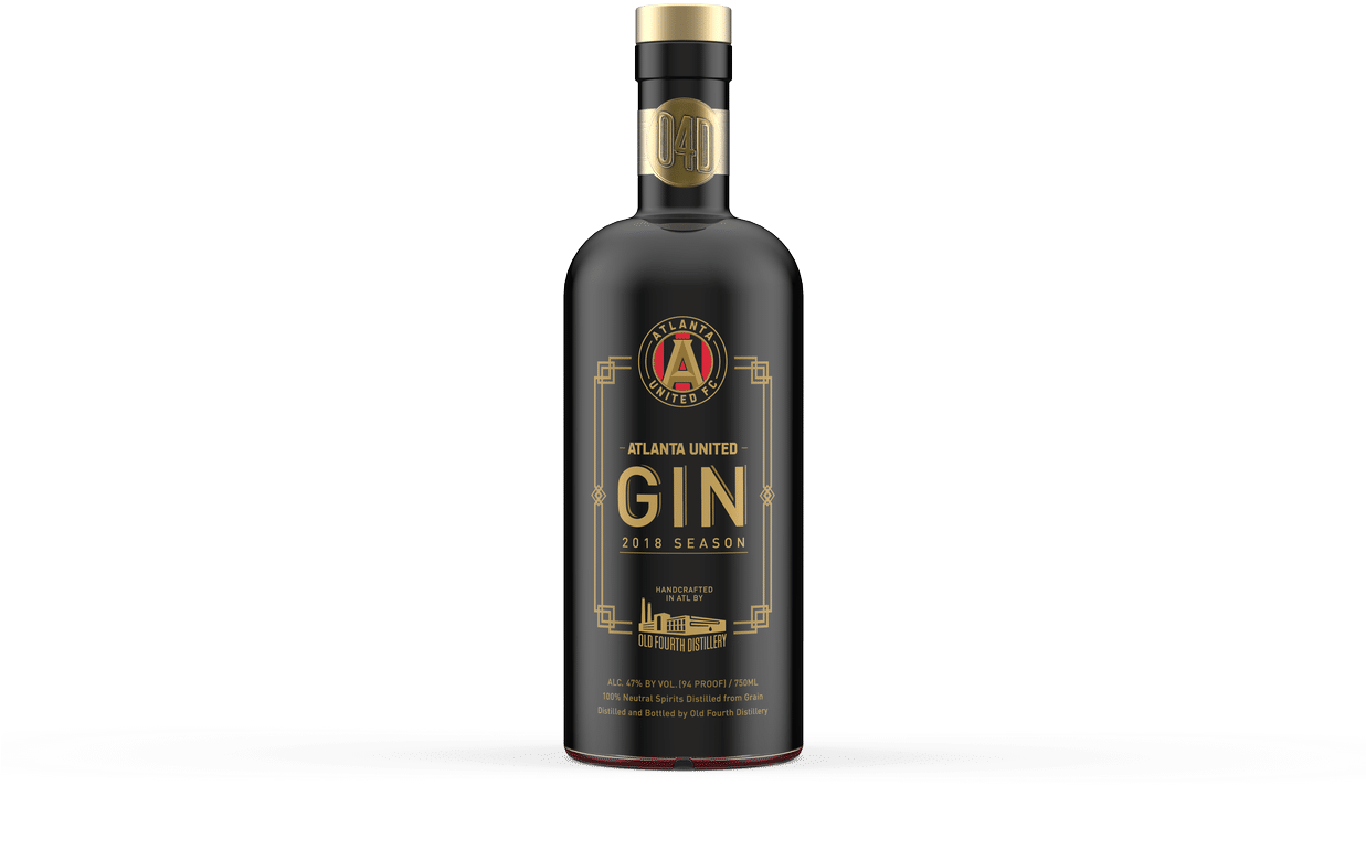 Summer Wine Fest, Ice Cream Social, Atlanta United - Atlanta United Gin (1236x960), Png Download