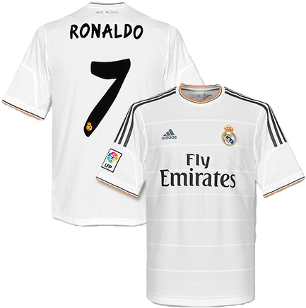 cristiano ronaldo fly emirates jersey