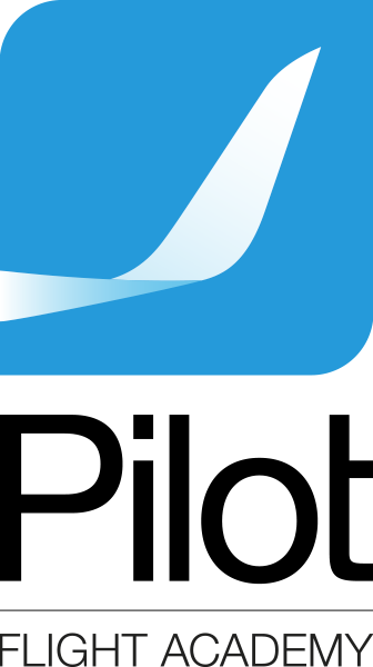 Vertical-logo - Pilot Flyskole (336x600), Png Download
