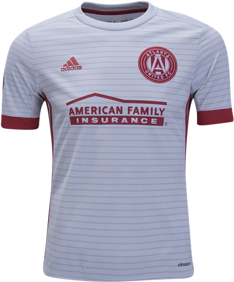 Atlanta United Fc 2017 Away Youth Kit (600x600), Png Download