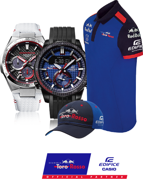Edifice Watches, Toro Rosso Cap And Shirt With Toro - Casio Edifice (463x579), Png Download