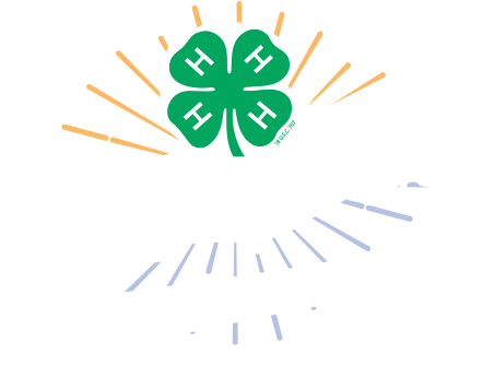 Largecenter 4h Camp Logo - 4 H (476x349), Png Download