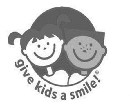 East Carolina University School Of Dental Medicine - Give Kids A Smile Logo (448x382), Png Download