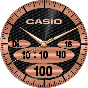 Casio 26 - Wall Clock (360x360), Png Download