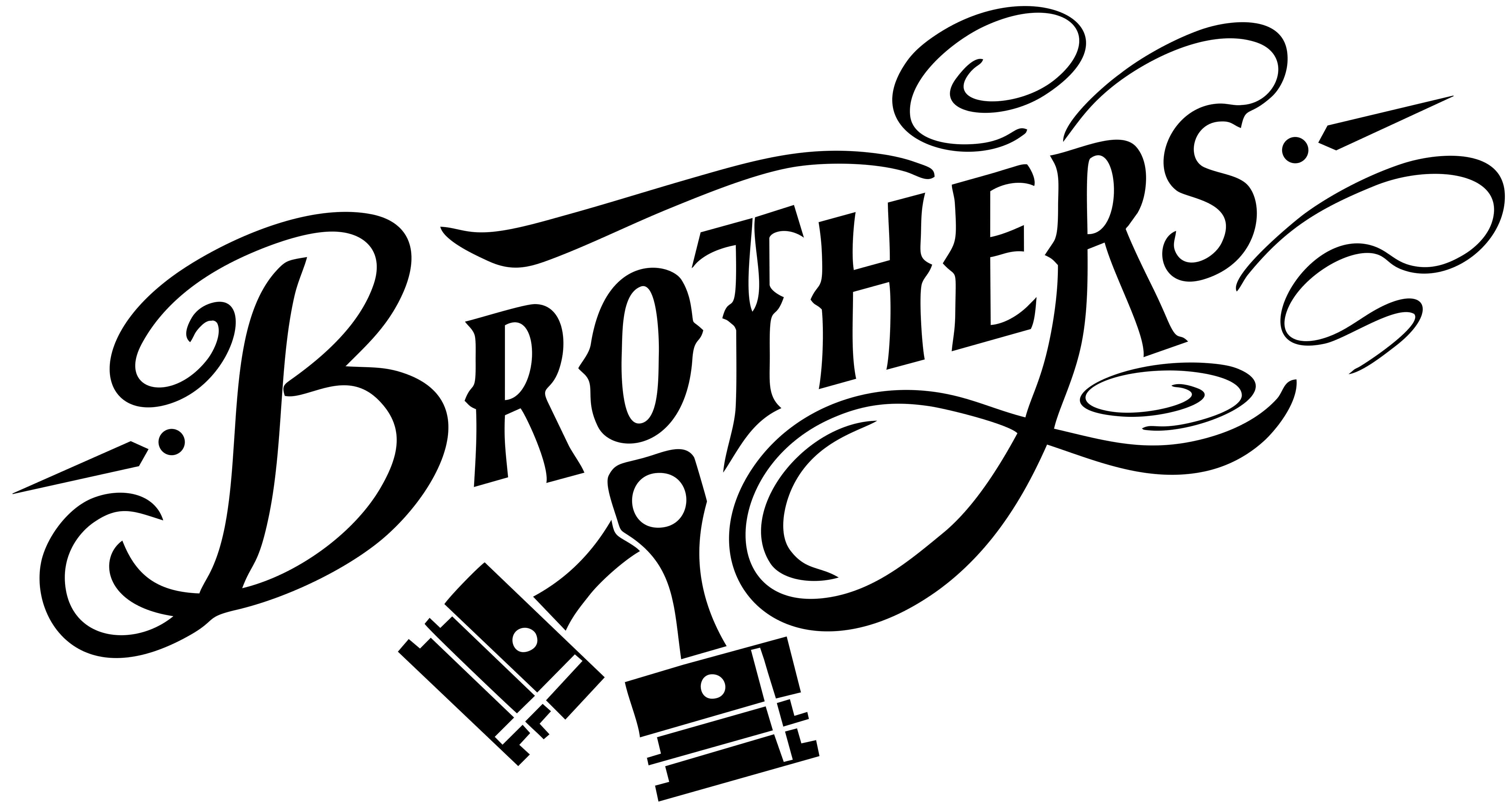 Performance Brothers - Logo Brother (4894x2661), Png Download