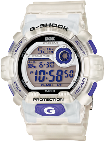 Casio G Shock Teams Up With Steve Williams' Dgk For - G Shock X Dgk (480x457), Png Download