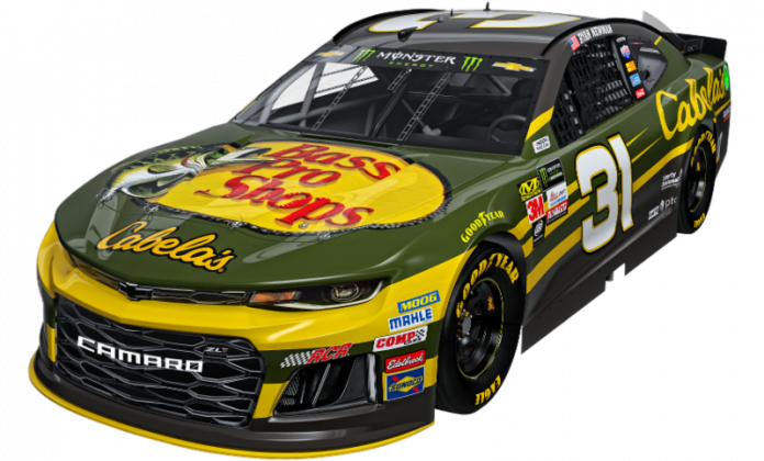 Richard Childress Racing Continues Longtime Partnership - 2018 Nascar Paint Schemes (696x420), Png Download