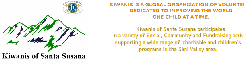 Kiwanisofsantasusana - Com - .com (852x235), Png Download