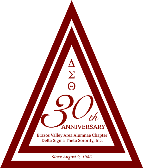 Delta Sigma Theta Logo Png - Delta Sigma Theta Chapter Anniversary (610x736), Png Download