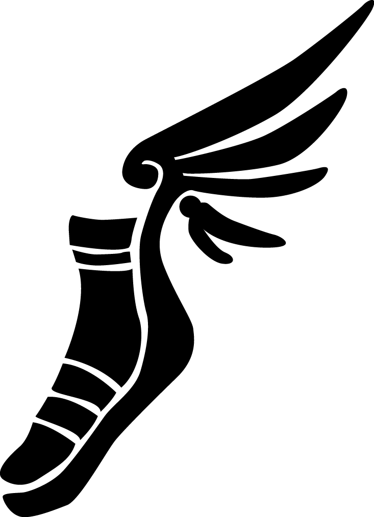 Free Download Hermes Symbol Png Clipart Hermes Talaria - Hermes Symbol Png (733x1014), Png Download