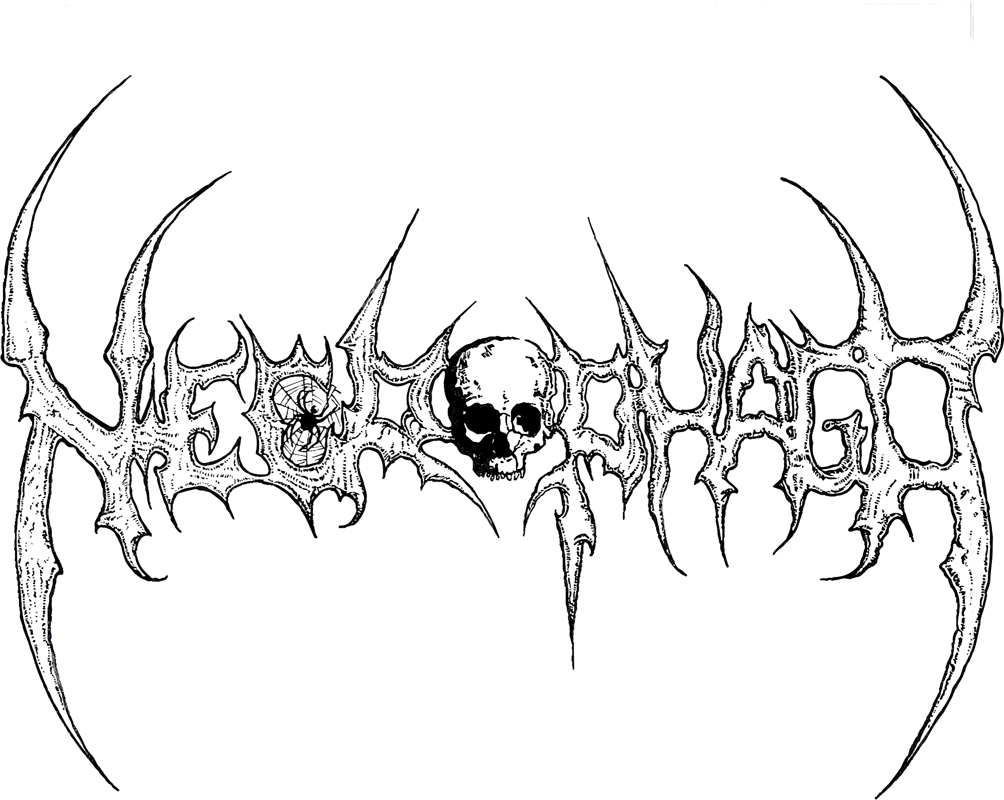 Upgrade Logo Necrofago - Sketch (2208x1709), Png Download