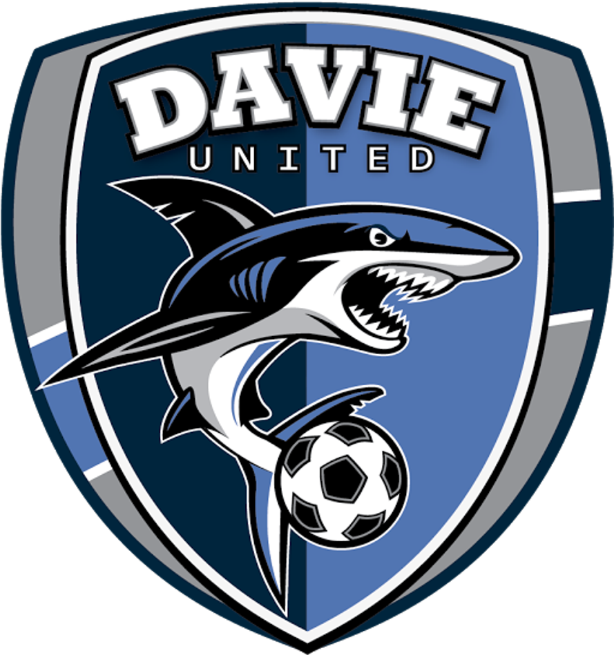 Davie United - Sharks Logo Club (888x1024), Png Download