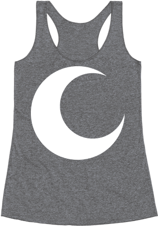 Moon Knight Logo Racerback Tank Top - I'm Really Into Yoga (and By Yoga I Mean Drinking Wine (484x484), Png Download