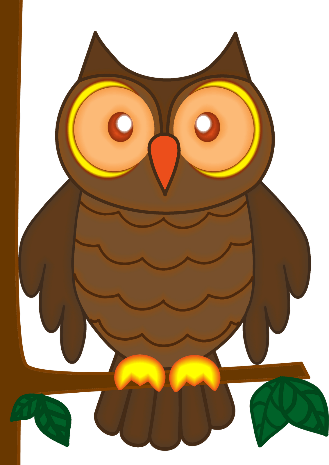 Reader Owl Cliparts - Clip Art Images Of Owl (1132x1600), Png Download