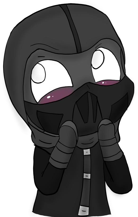 Pervy Noob Saibot By Https - Mortal Kombat Noob Saibot Cute (603x938), Png Download