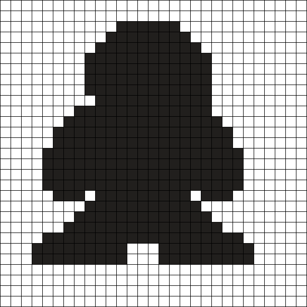 Current Votes - Pixel Art Black Panther (610x610), Png Download