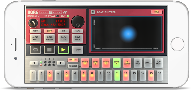 Korg Ielectribe For Iphone - Electribe (1200x506), Png Download
