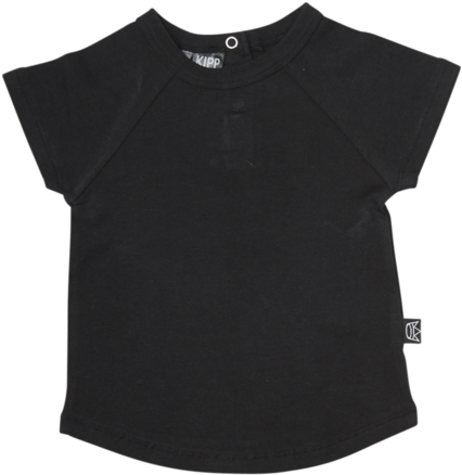 Kipp Kids Basic Black Tee 3-4y - T-shirt (480x480), Png Download
