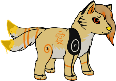 Has Hair, Normal Ears, A Jewel Nose , Normal Paint - Cartoon (432x304), Png Download