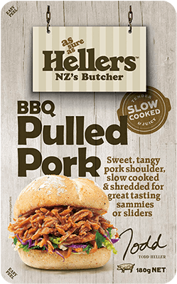 Pulled Pork - Hellers Bbq Pulled Pork (375x400), Png Download
